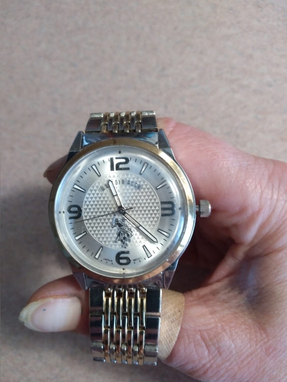 U.S Polo Assn. 2 Tone Quartz Analog Watch